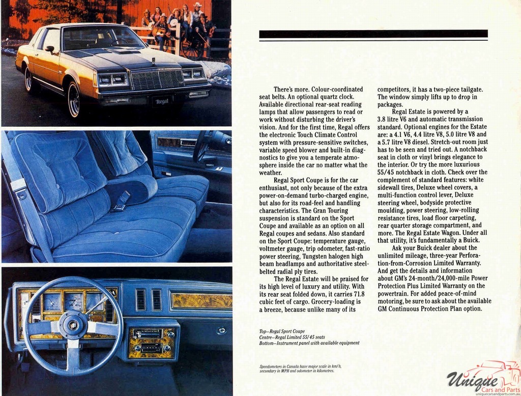 1982 Buick Regal Folder Page 3